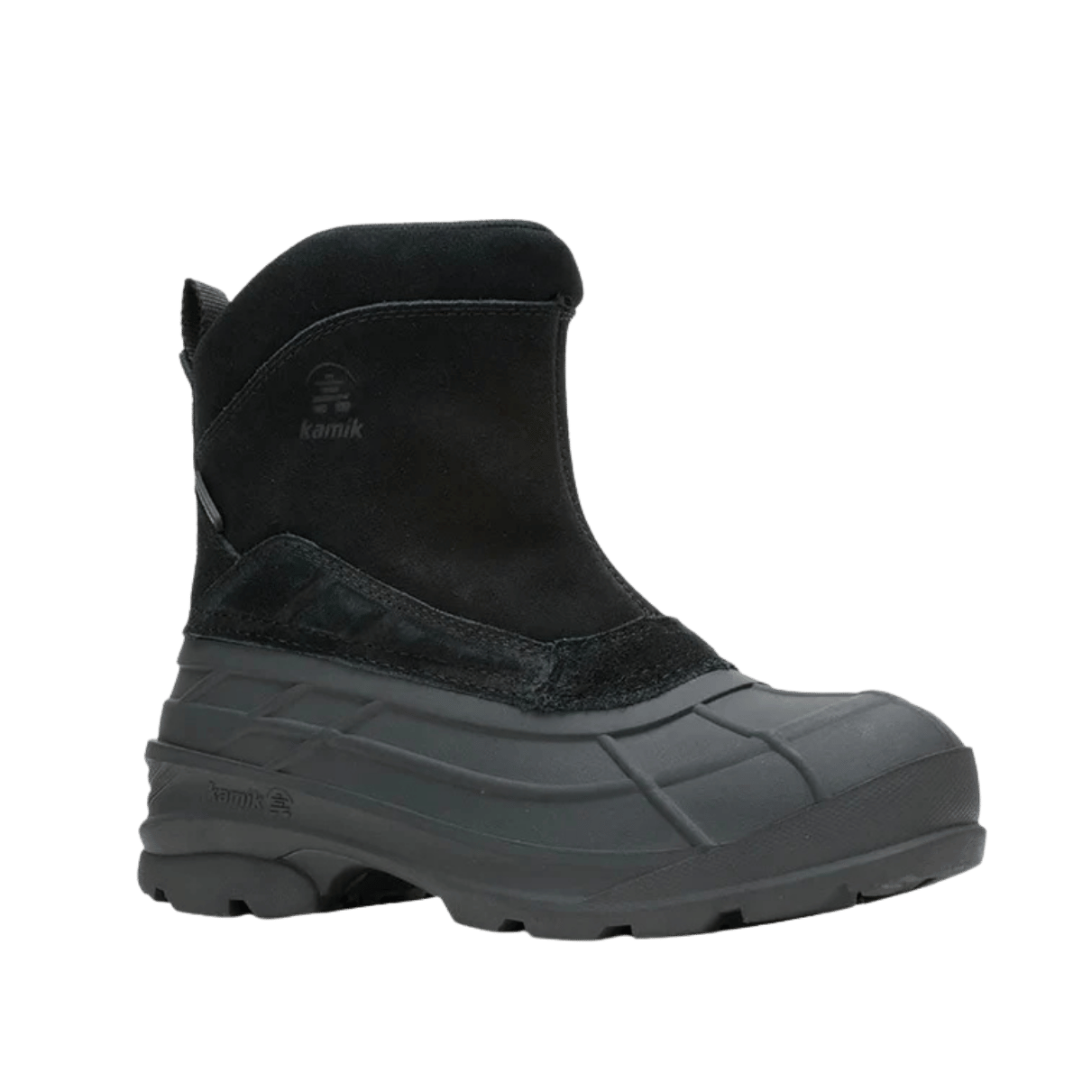 KAMIK CHAMPLAIN 3 MENS BOOTS -40°C SIDE ZIP - BLACK_1