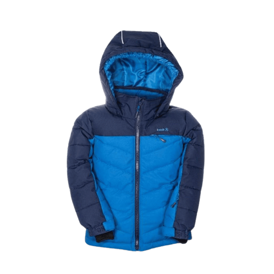 KAMIK KB ANAKIN KIDS WINTER JACKET - SEA/NAVY - FRONT VIEW