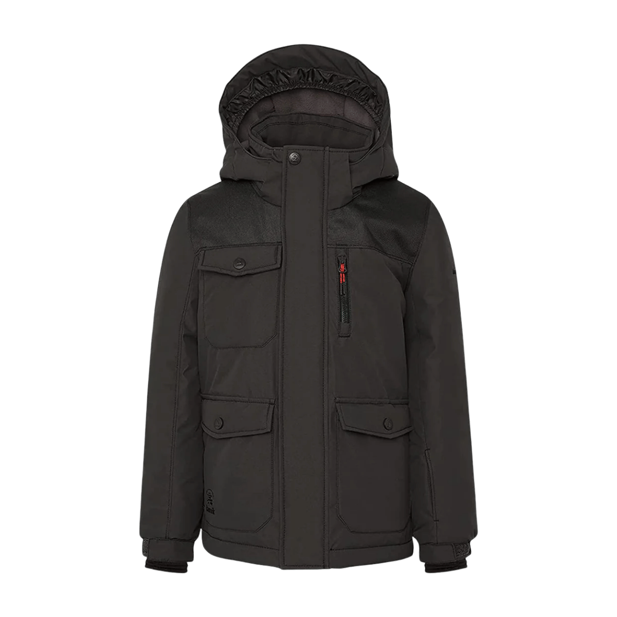KAMIK KB STARK KIDS INSULATED JACKET - COAL/BLACK - MAIN IMAGE