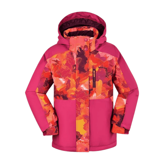 KAMIK MIRABEL -32°C KIDS INSULATED JACKET - MAGENTA_FRONTVIEW