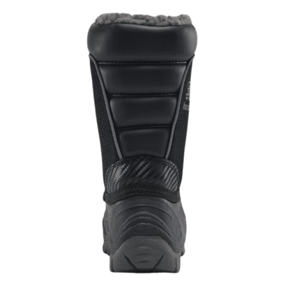 KAMIK LUKE 3 -40°F KIDS INSULATED BOOTS - BLACK - BACK VIEW