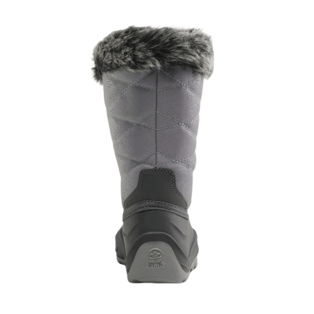KAMIK SNOWANGEL -40°C CANADIAN CRAFTED KIDS INSULATED BOOTS-BACK VIEW