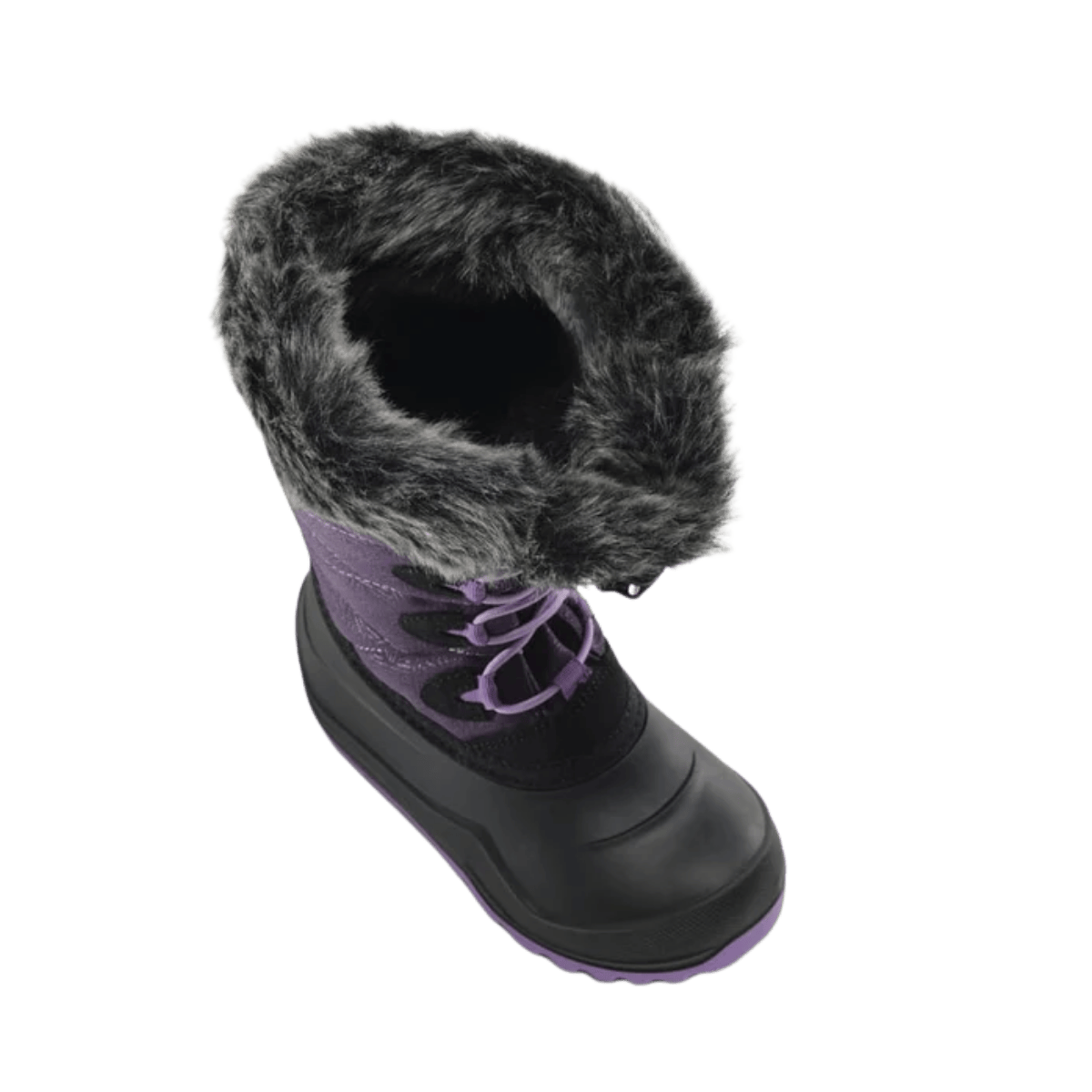 KAMIK SNOWANGEL -40°C CANADIAN YOUTHS' INSULATED BOOTS - BLACKBERRY - TOP