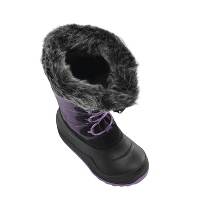 KAMIK SNOWANGEL -40°C CANADIAN YOUTHS' INSULATED BOOTS - BLACKBERRY - TOP