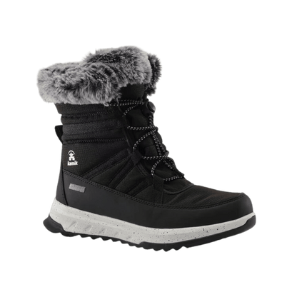KAMIK WOMEN’S STORMY F WINTER BOOTS - BLACK - SIDE VIEW