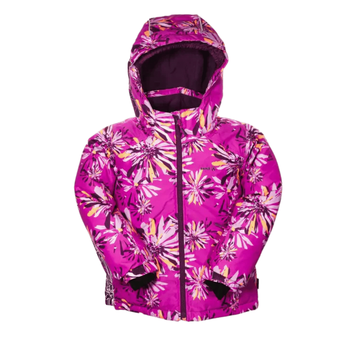 KAMIK TALLIE MARIPOSA -32°C KIDS INSULATED JACKET - FUSCHIA/PLUM - MAIN IMAGE