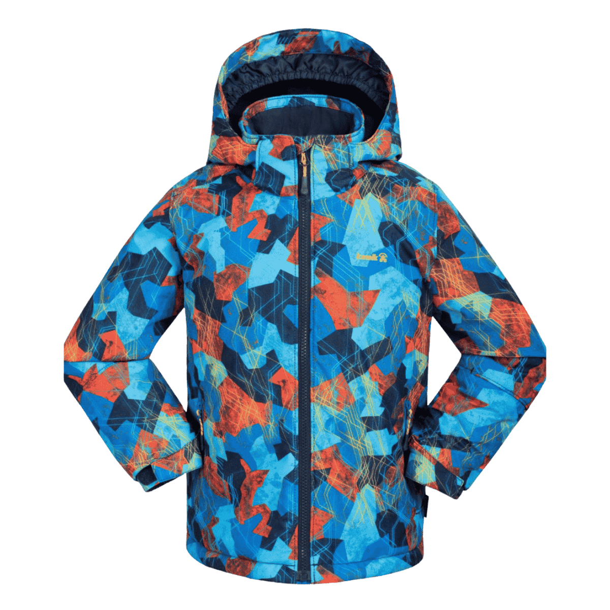 KAMIK WALKER LUXRAY KIDS INSULATED SKI JACKET - MIDNIGHT - FRONT VIEW