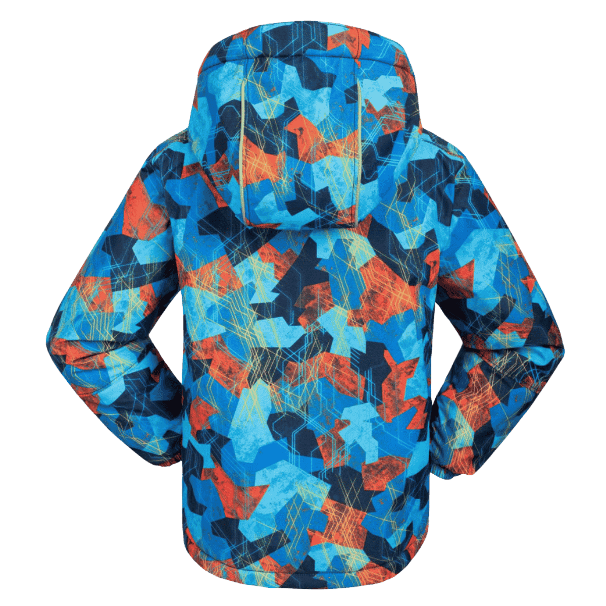 KAMIK WALKER LUXRAY KIDS INSULATED SKI JACKET - MIDNIGHT - BACK VIEW