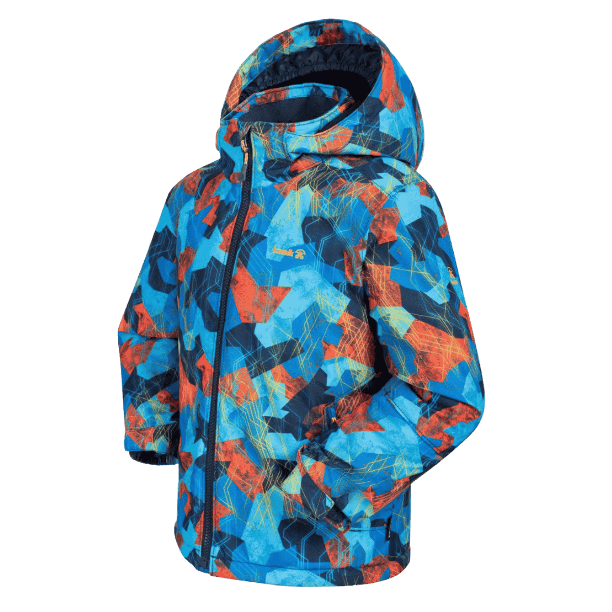 KAMIK WALKER LUXRAY KIDS INSULATED SKI JACKET - MIDNIGHT - SIDE VIEW