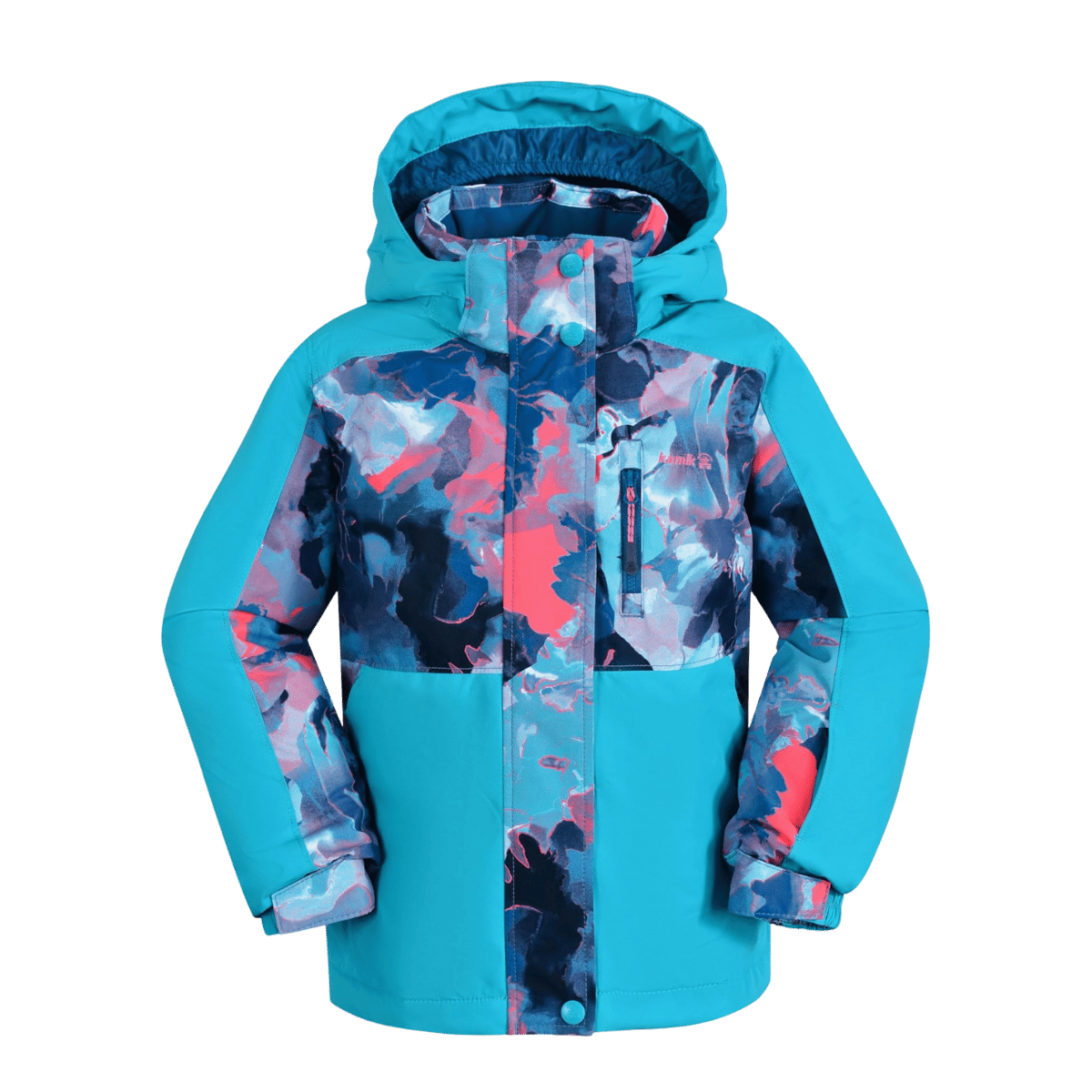 KAMIK MIRABEL -32°C KIDS INSULATED JACKET - CYAN