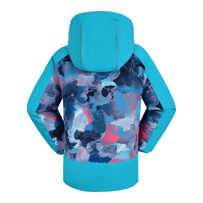 KAMIK MIRABEL -32°C KIDS INSULATED JACKET - CYAN_BACKSIDE