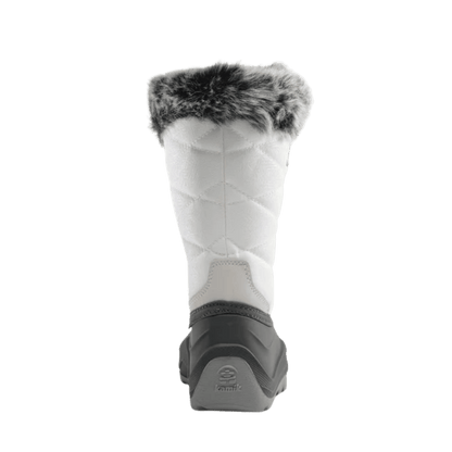 KAMIK SNOWANGEL -40°C CANADIAN YOUTHS' INSULATED BOOTS - WHITE/BLACK_BACKVIEW