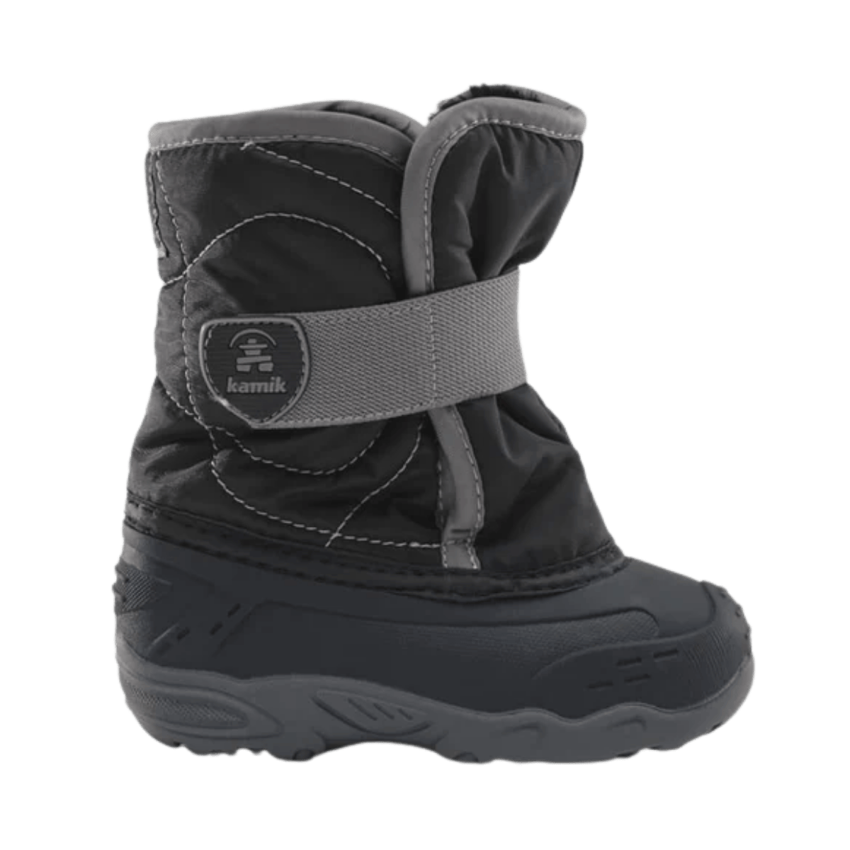 KAMIK SNOWBUG5 -10°F TODDLER WINTER BOOTS - BLACK - LEFT SIDE