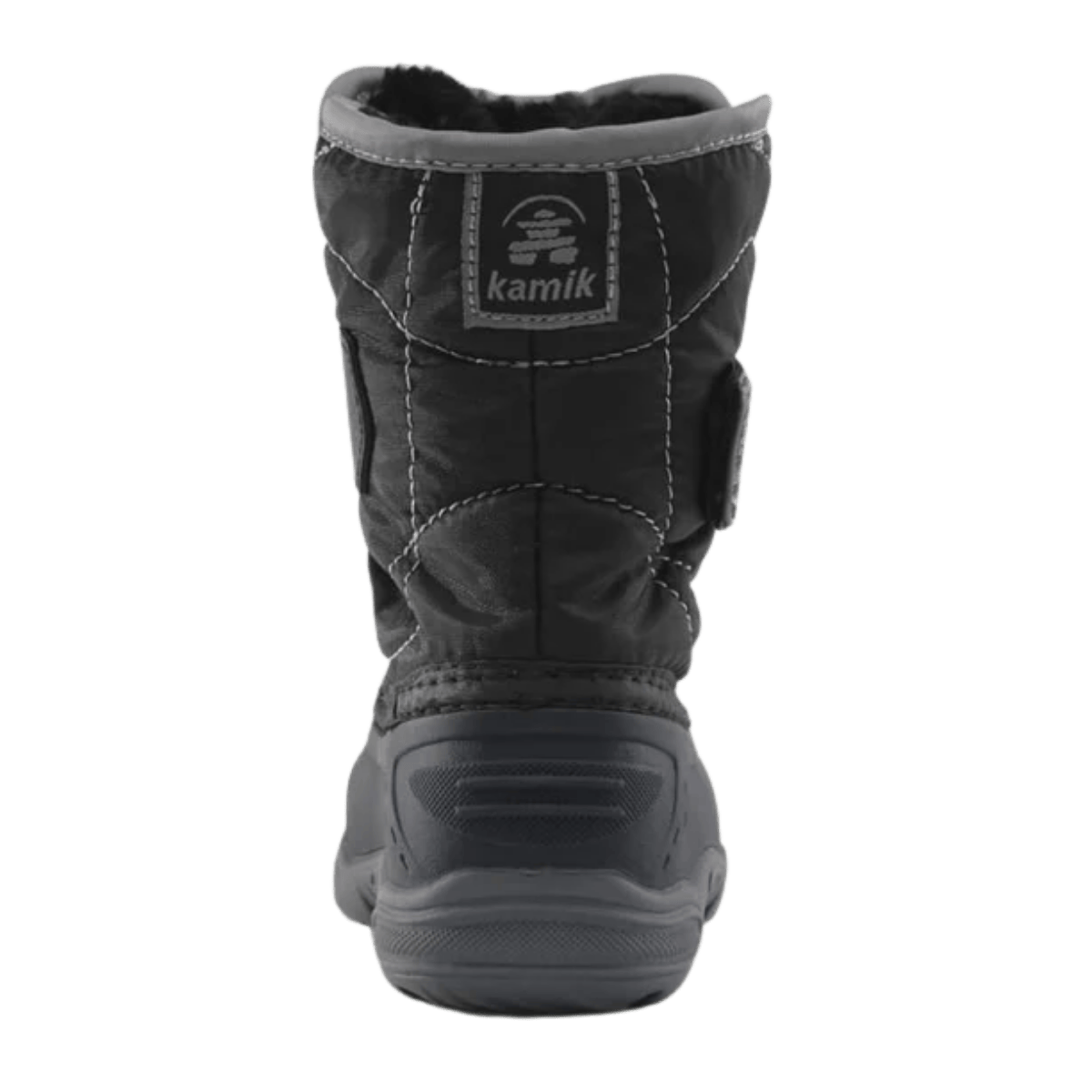 KAMIK SNOWBUG5 -10°F TODDLER WINTER BOOTS - BLACK - BACK VIEW