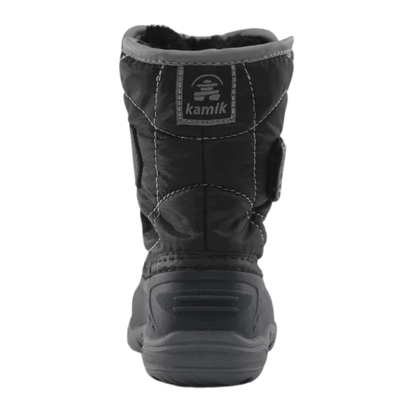 KAMIK SNOWBUG5 -10°F TODDLER WINTER BOOTS - BLACK - BACK VIEW