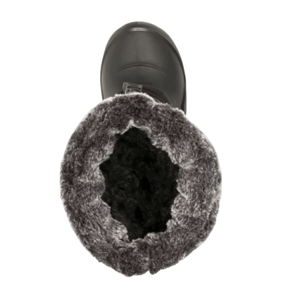 KAMIK PENNY3 -40°C KIDS WINTER BOOTS - BLACK - TOP VIEW