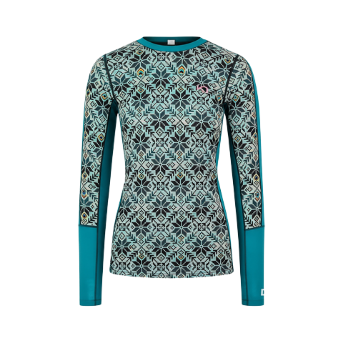 KARI TRAA W ANNA LONG SLEEVE PEACOCK