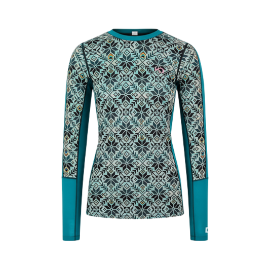 KARI TRAA W ANNA LONG SLEEVE PEACOCK