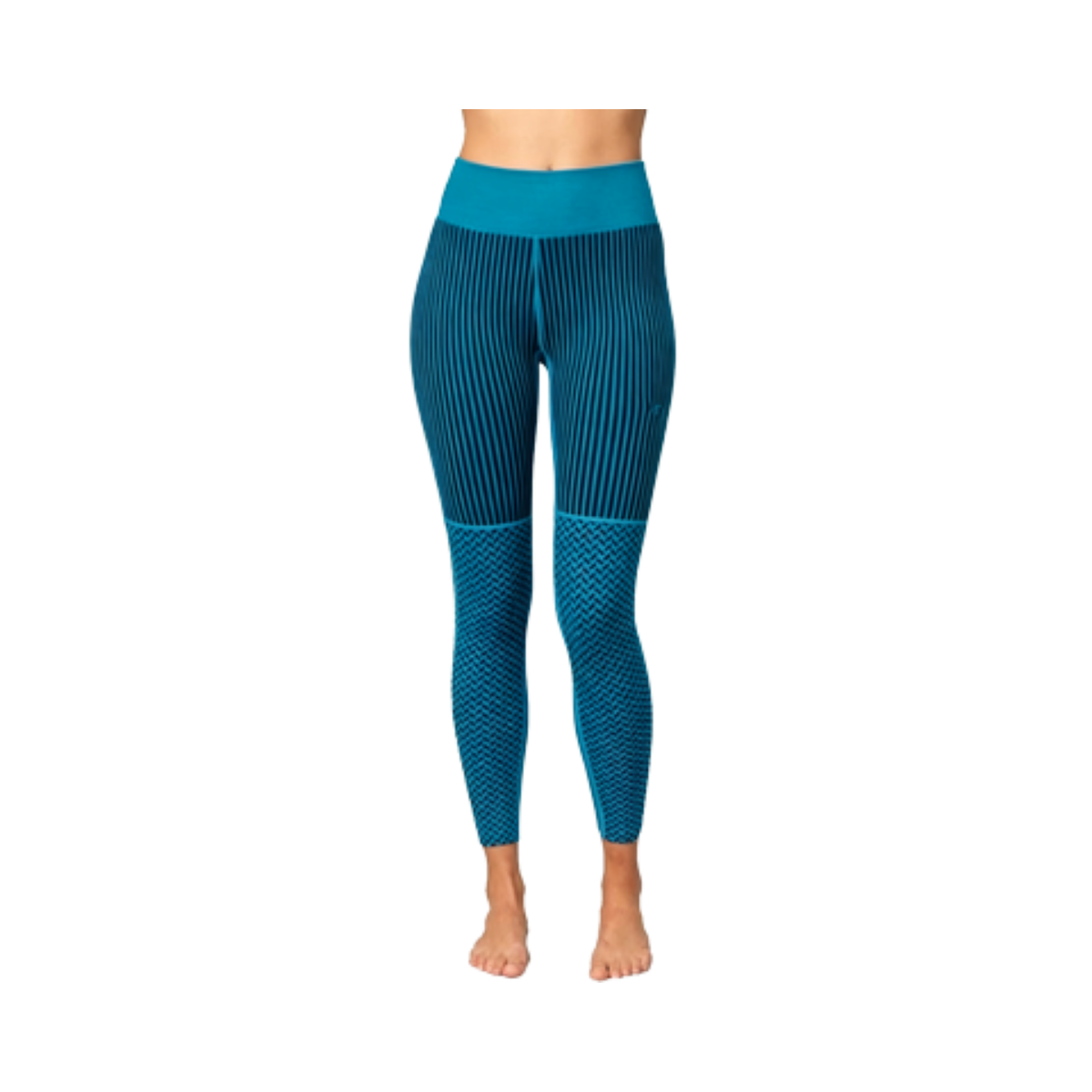 KARI TRAA W SMEKKER HIGH WAIST PANTS PEACOCK