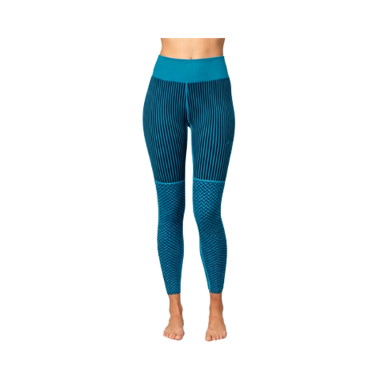 KARI TRAA W SMEKKER HIGH WAIST PANTS PEACOCK