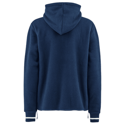 KARI TRAA WOMEN'S ROTHE FLEECE HOODIE - ROYAL - BACK VIEW