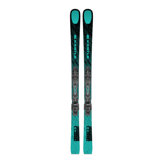 KASTLE M9 87 SKIS + K12 TRI GW BINDINGS TOP GRAPHIC