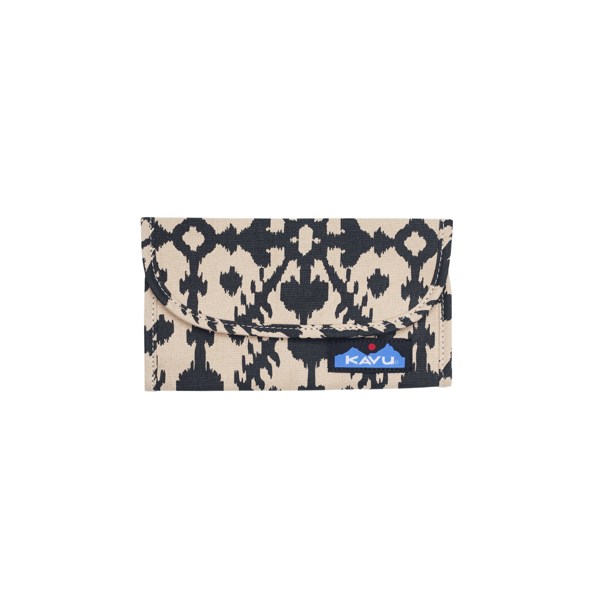 KAVU BIG SPENDER, SAND BLOT, FRONT ANGLE, LOGO