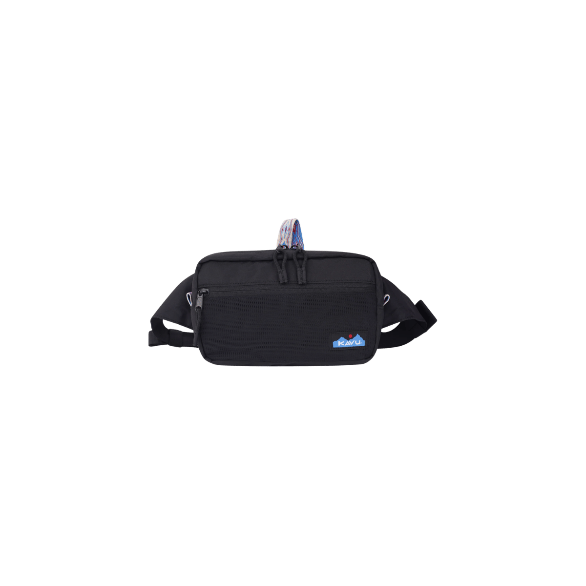 KAVU CATTLE POINT, BLACK, FRONT ANGLE, LOGO
