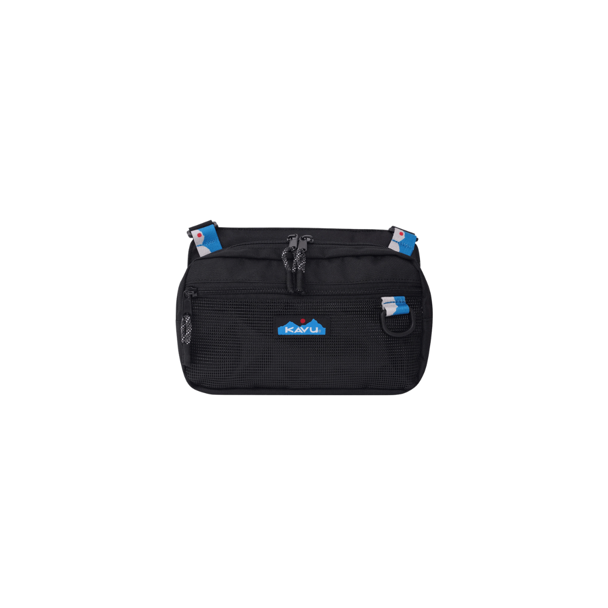 KAVU DELRAY BEACH, BLACK, FRONT ANGLE, LOGO