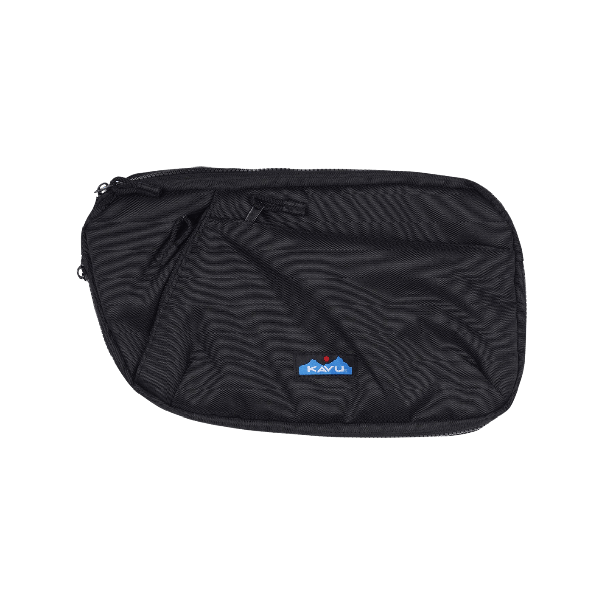 KAVU ROAM SLING, RAVEN, FRONT ANGLE