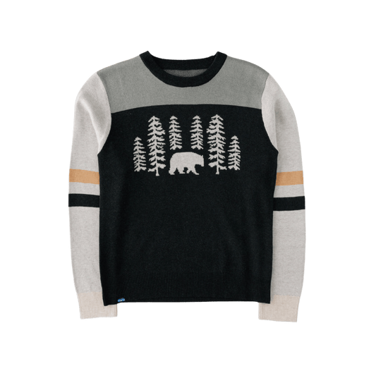 KAVU W HILLROSE SWEATER BEAR ME