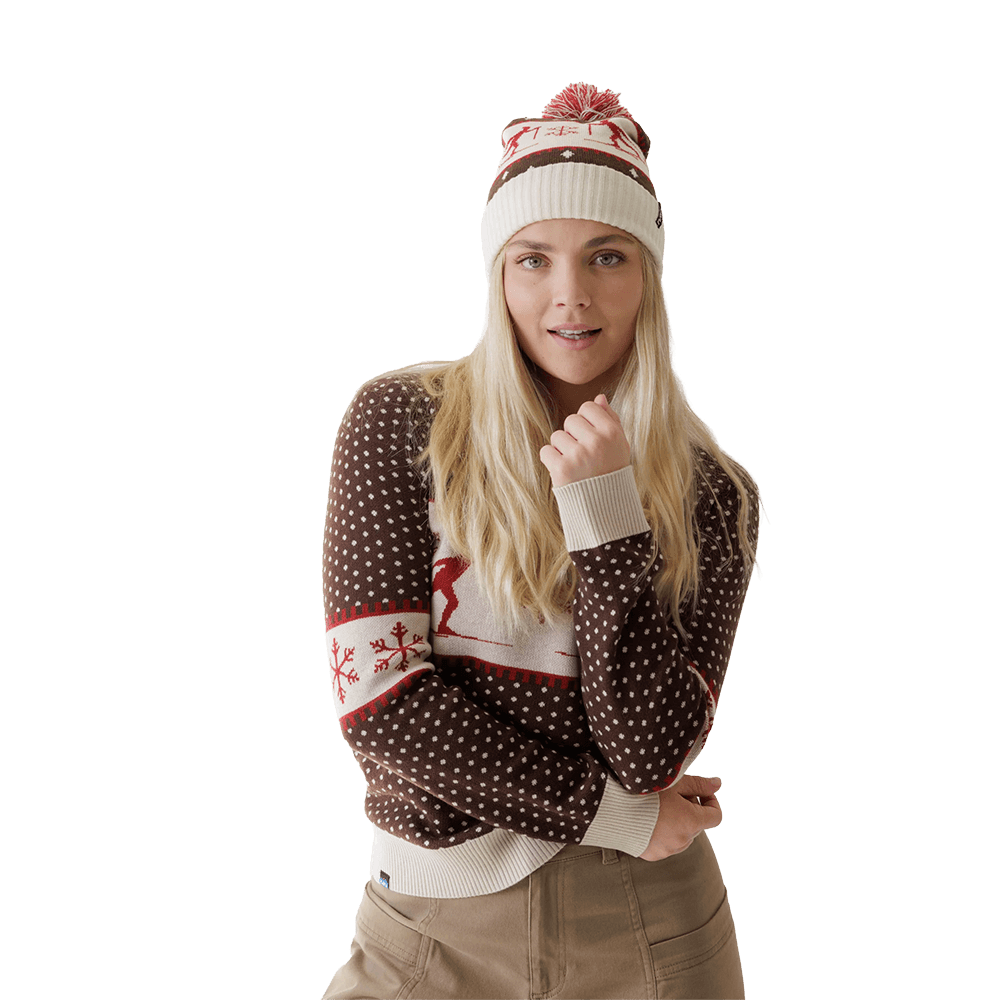 KAVU HERSCHEL BEANIE- SLOPESLIDE with model