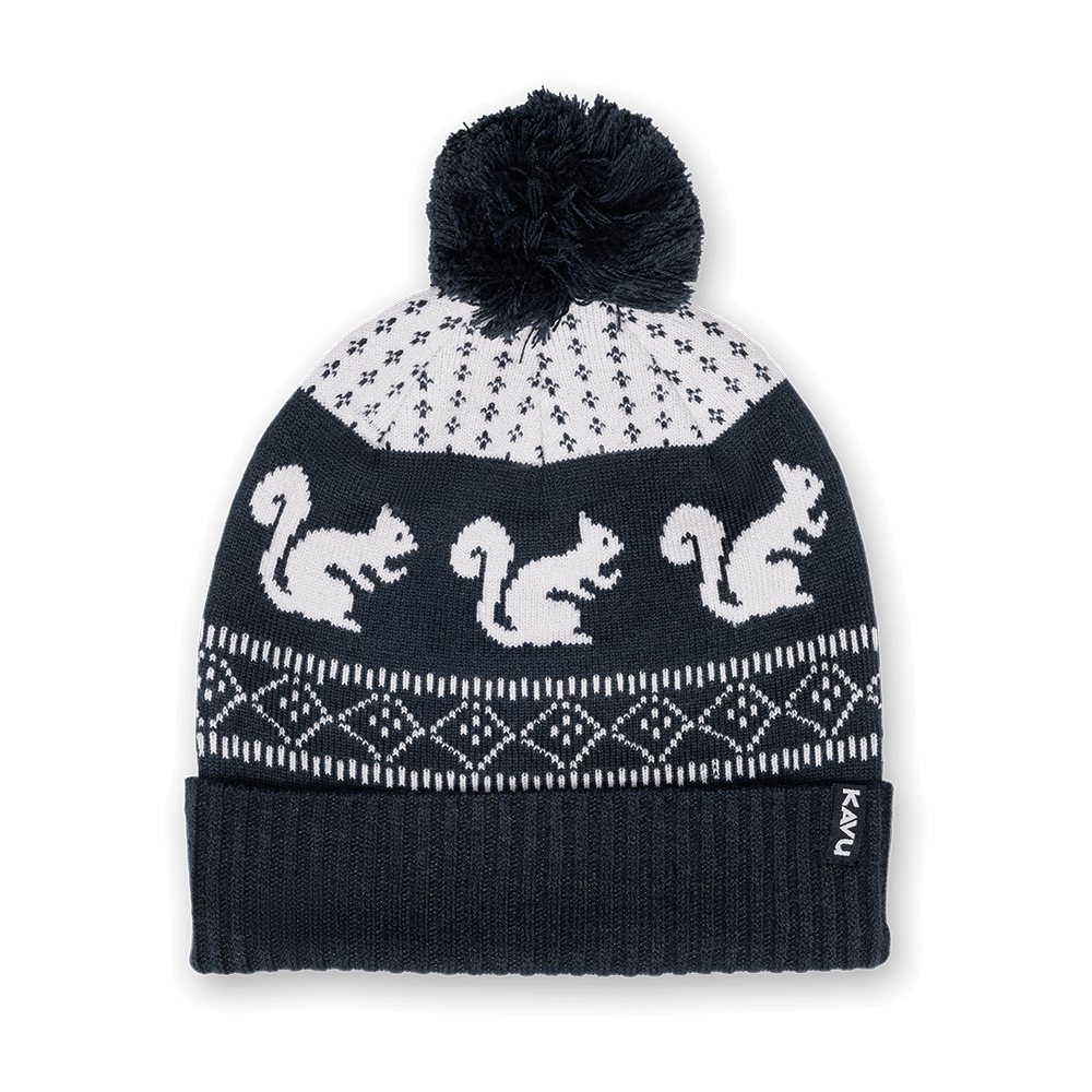 KAVU HERSCHEL BEANIE- SQUIRRELY