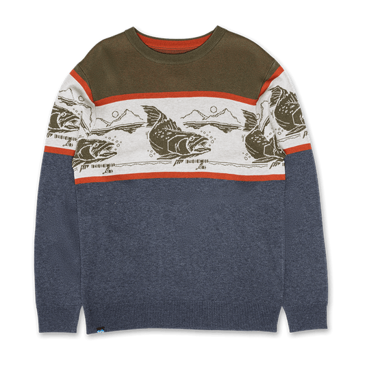 KAVU HIGHLINE SWEATER- TROUT LAKE