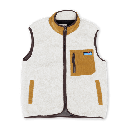 KAVU WOMEN'S OZETTE VEST- NATURAL WOOD