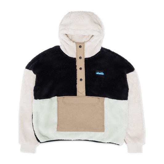 KAVU WOMEN'S TIMBER LANE FLEECE PULLOVER- MOOD MIX