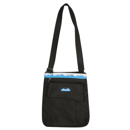 KAVU KEEPER_BLACK_FRONT VIEW black