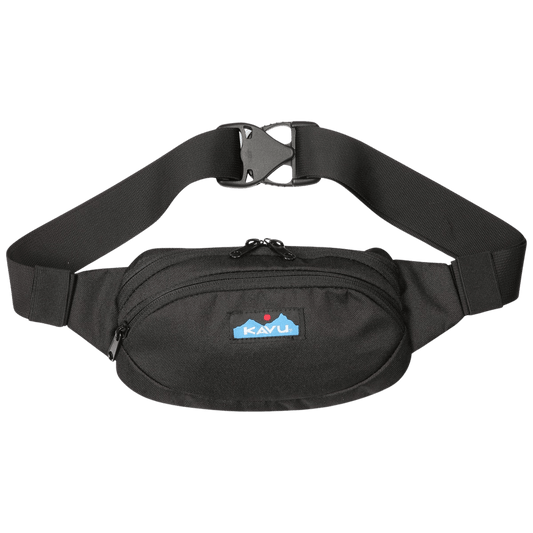 KAVU SPECTATOR FANNY PACK_RAVEN