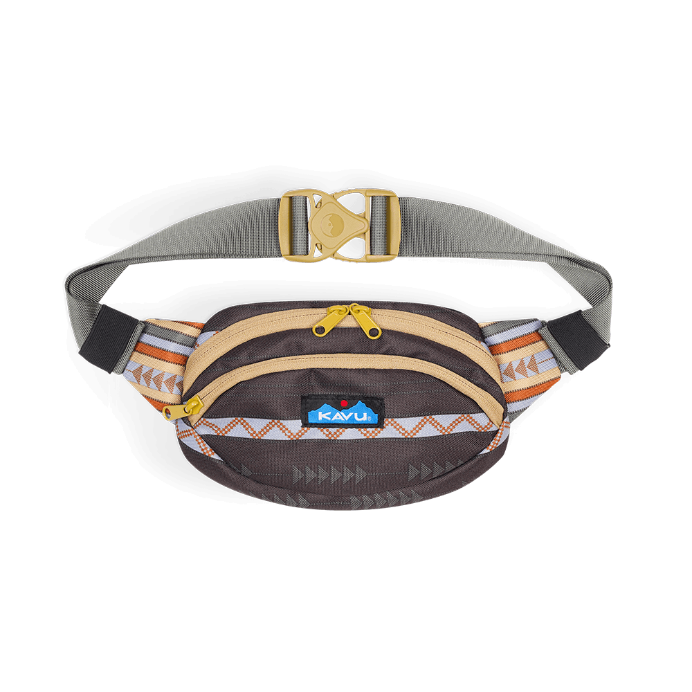 KAVU SPECTATOR FANNY PACK woodland path