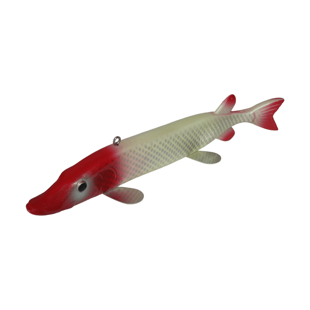 K&E TACKLE BEAR CREEK SPEARING DECOY - RED HEAD