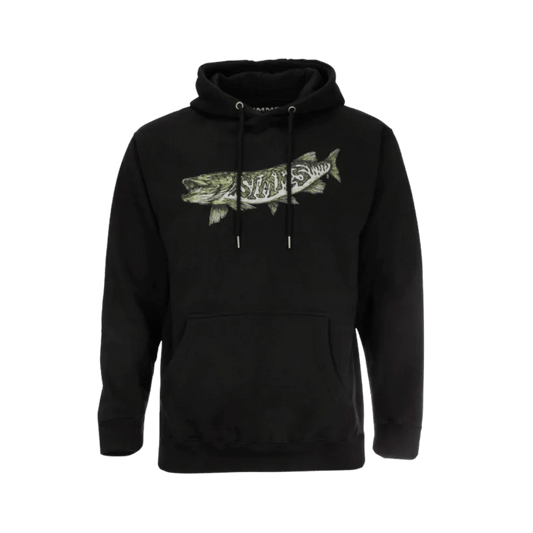 SIMMS MEN'S KEELER MUSKY HOODY - BLACK
