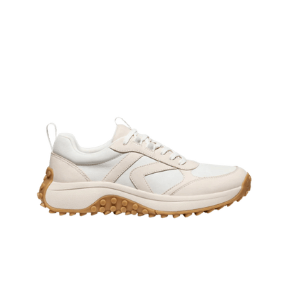 KEEN WOMEN'S KS86 LEA LEATHER HIKER - BIRCH/STAR WHITE - SIDE VIEW