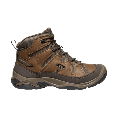 KEEN CIRCADIA MID WATERPROOF - BISON/BRINDLE - SIDE VIEW