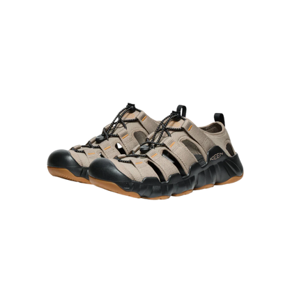 KEEN HYPERPORT H2 SANDAL - BRINDLE/BLACK - FRONT VIEW