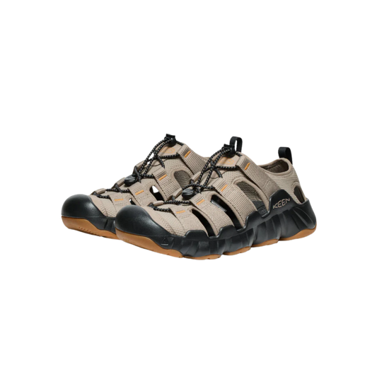 KEEN HYPERPORT H2 SANDAL - BRINDLE/BLACK - FRONT VIEW
