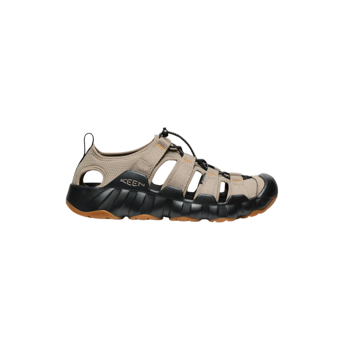 KEEN HYPERPORT H2 SANDAL - BRINDLE/BLACK - SIDE VIEW