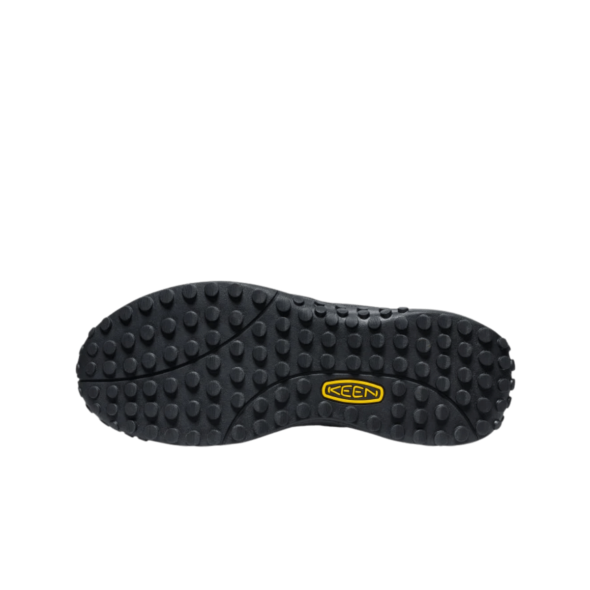 KEEN KS86 LEATHER HIKER - DARK OLIVE/BLACK - OUTSOLE VIEW