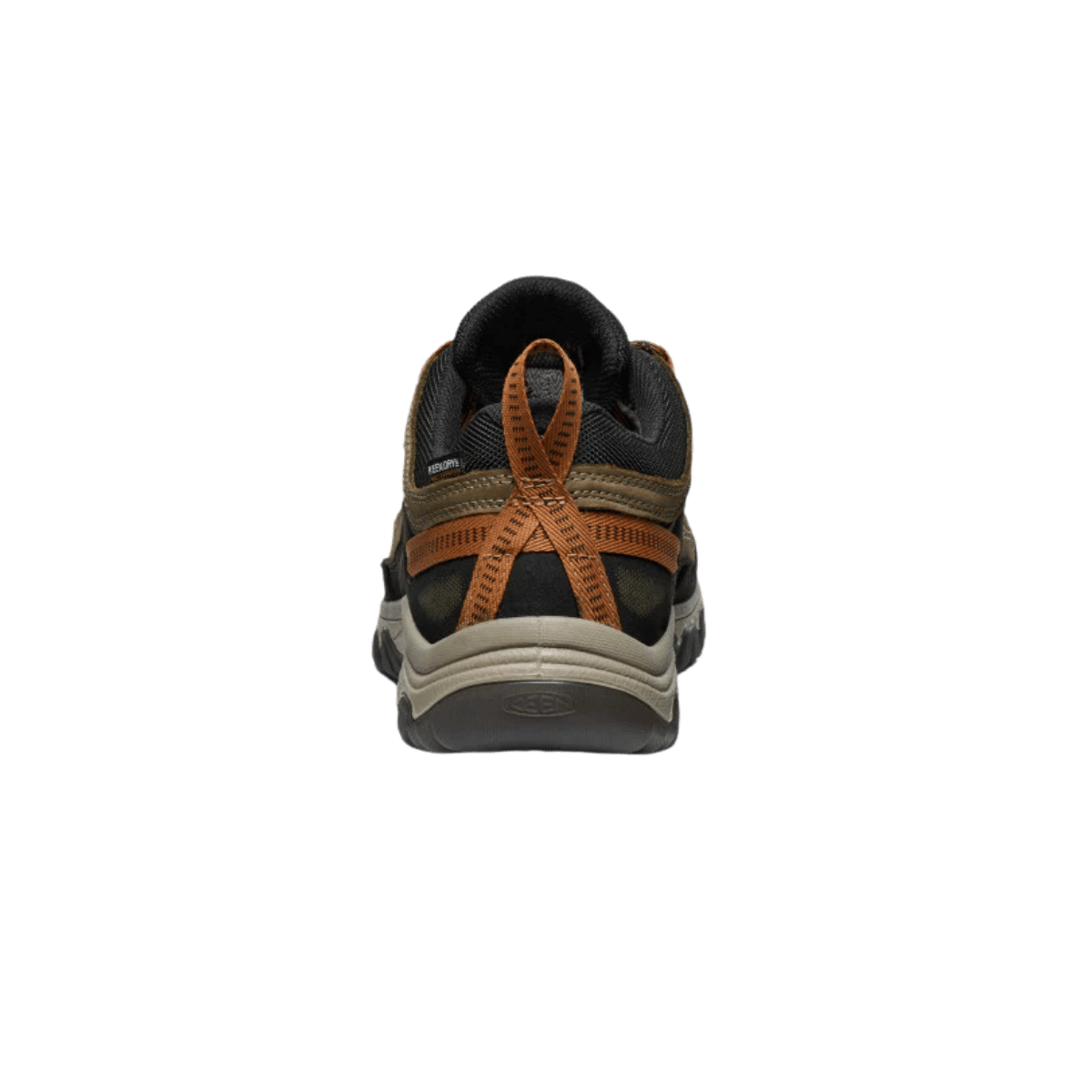 KEEN TARGHEE IV WATERPROOF LOW - TURTLE/ROASTED PECAN BACK VIEW