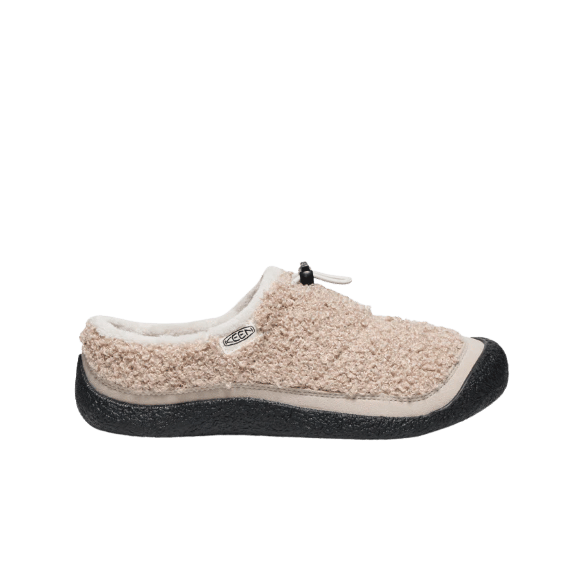 KEEN WOMEN'S HOWSER III SLIDE - PLAZA TAUPE/BLACK - SIDE VIEW