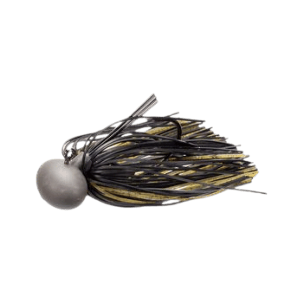 KEITECH FOOTBALL JIG GREEN PUMPKIN BLACK IMAGE